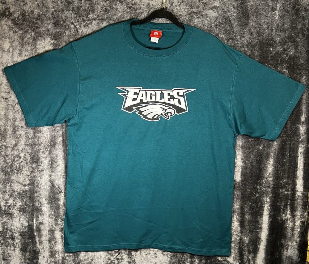 Philadelphia Eagles NFL T-Shirt Men’s XL Green VF Imagewear Football Logo Y2K